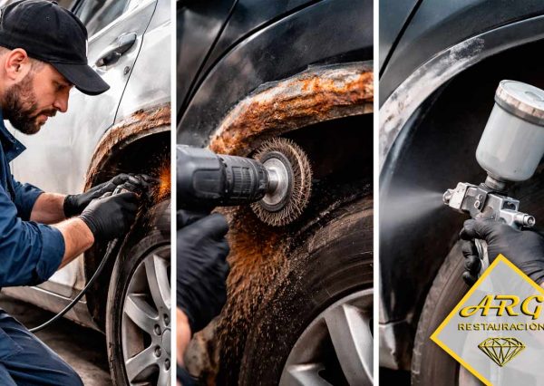 Guía completa para reparar un coche oxidado paso a paso. Aprende a identificar el tipo de óxido, qué productos usar y cómo evitar que la corrosión vuelva a aparecer