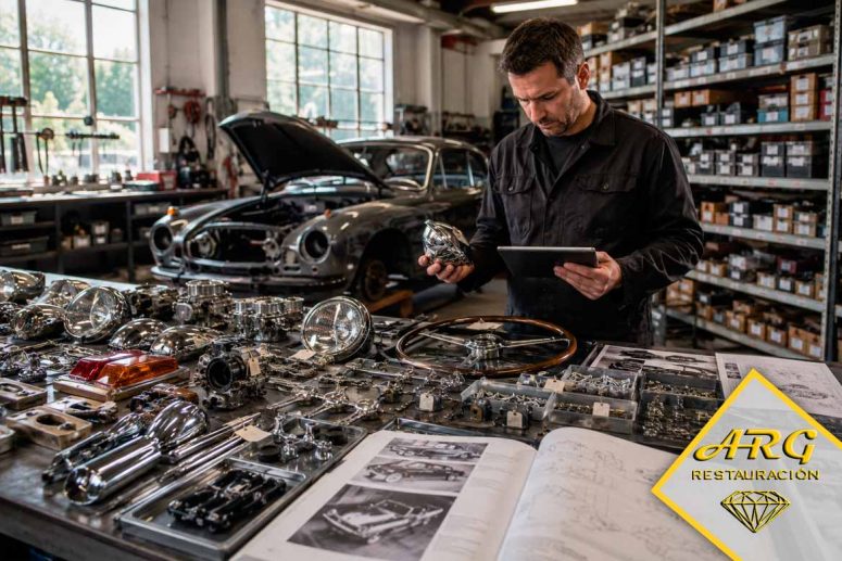 Aprende dónde encontrar piezas de repuesto para coches clásicos sin gastar una fortuna. Descubre los mejores desguaces, tiendas online, ferias, clubes y consejos para localizar recambios difíciles y ahorrar en tu restauración